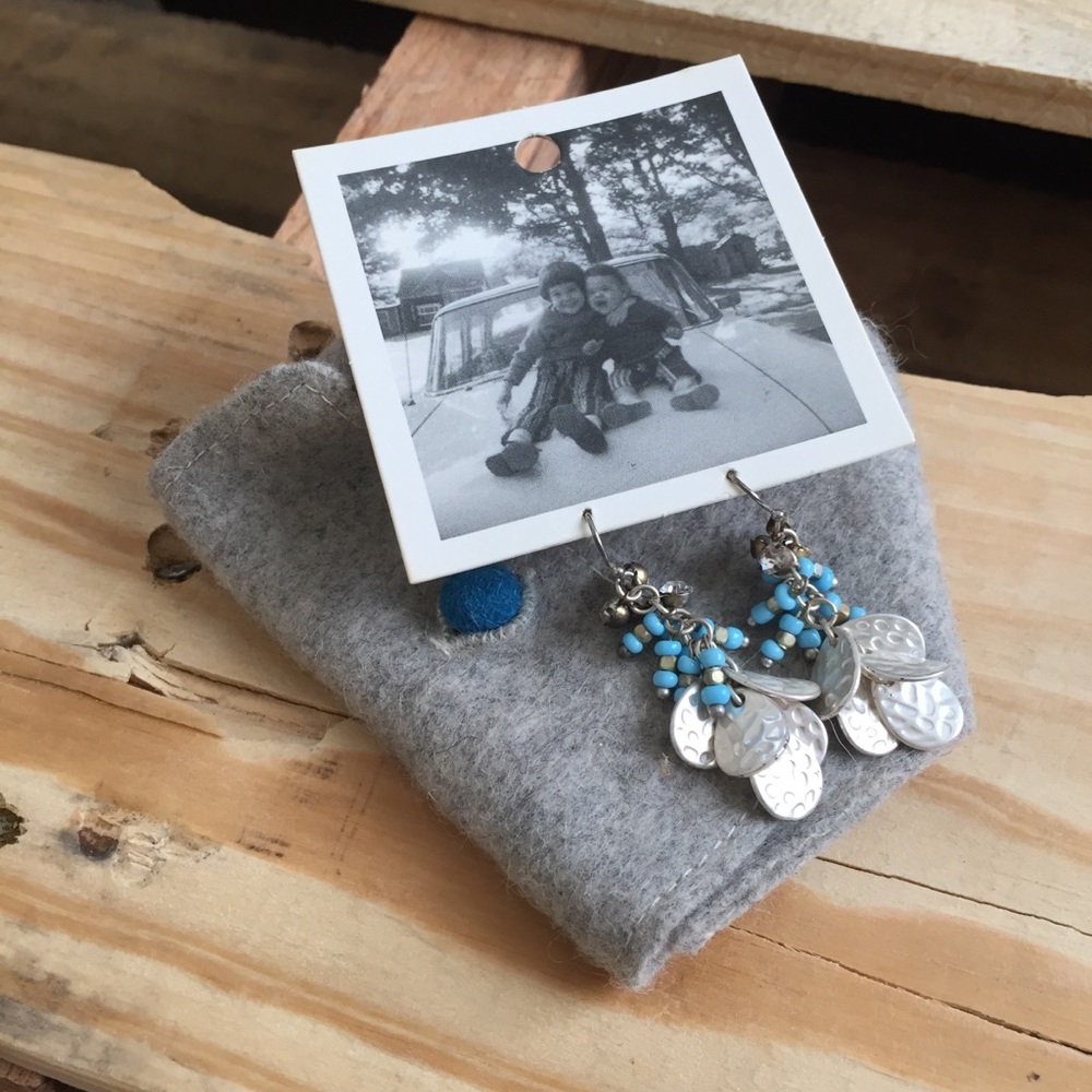 NWT Anthropologie Dangling Beaded Earrings